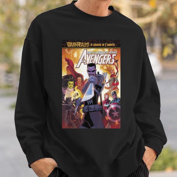 Marvel Comixology Avengers War Of Vampires Comic Book Cover Sweatshirt Gifts for Him Marvel Comixology Avengers War Of Vampires Comic Book Cover Sweatshirt Gifts for Him