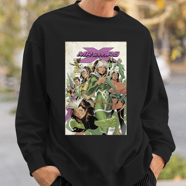Marvel Comixology Mr & Mrs X Comic Book Cover Sweatshirt Gifts for Him