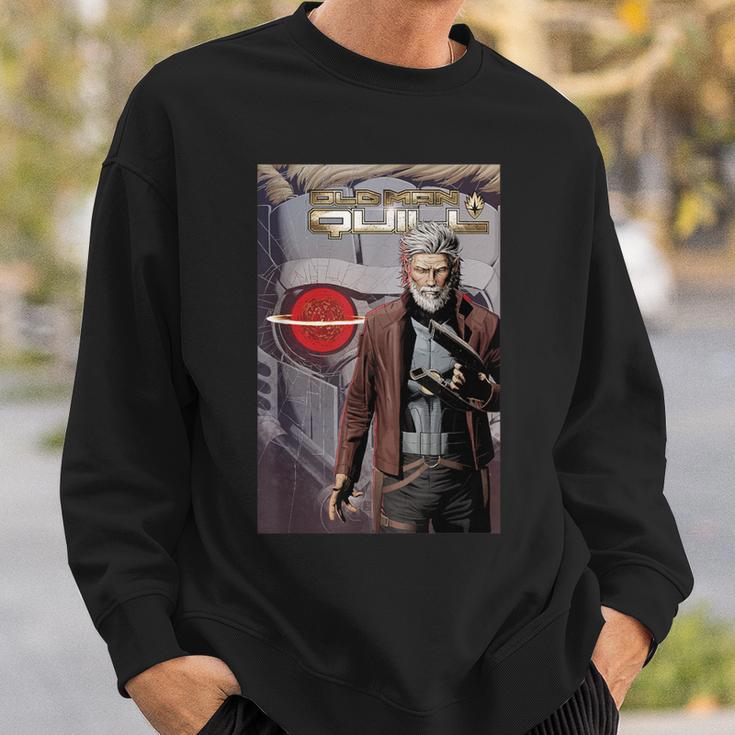 Marvel Comixology Old Man Quill Last Heist Comic Book Cover Sweatshirt Gifts for Him