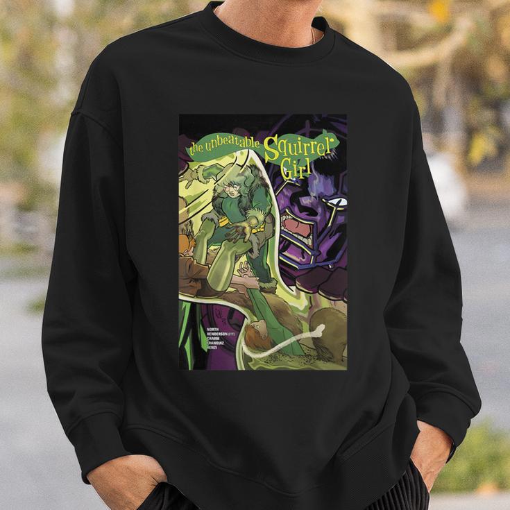 Marvel Comixology Squirrel-Girl And Kang Comic Book Cover Sweatshirt Gifts for Him Marvel Comixology Squirrel-Girl And Kang Comic Book Cover Sweatshirt Gifts for Him