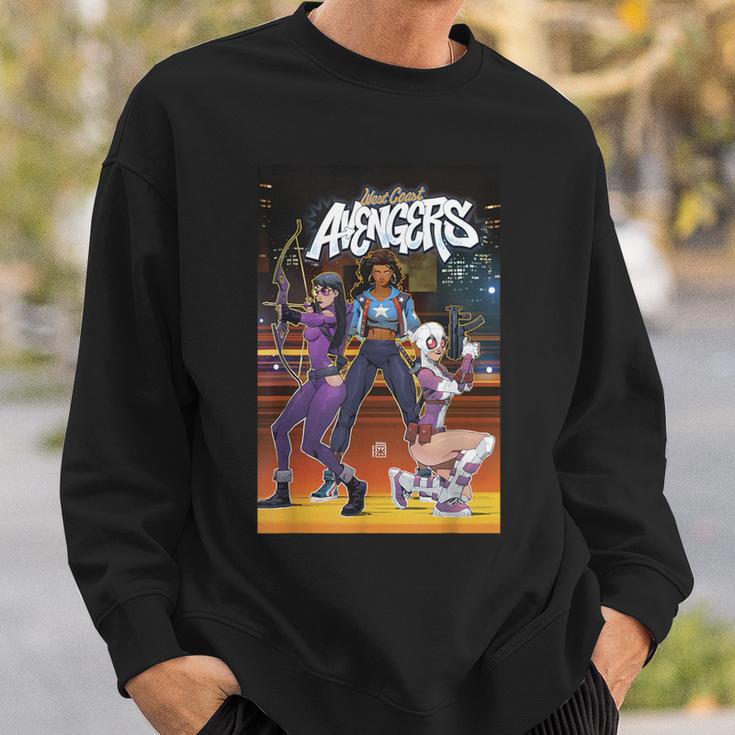 Marvel Comixology West Coast Avengers 8 Comic Book Cover Sweatshirt Gifts for Him Marvel Comixology West Coast Avengers 8 Comic Book Cover Sweatshirt Gifts for Him