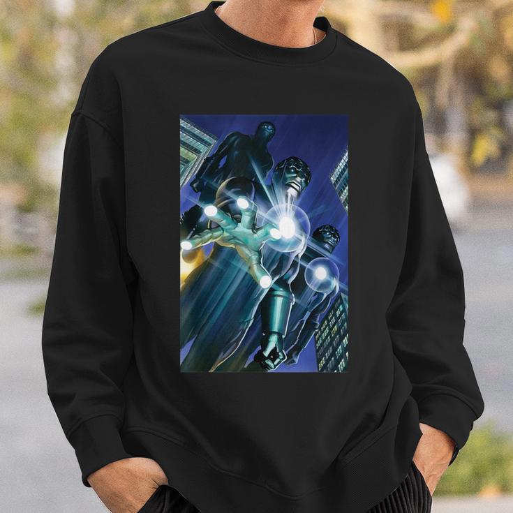 Marvel Comixology X-Men Sentinels Comic Book Cover Sweatshirt Gifts for Him Marvel Comixology X-Men Sentinels Comic Book Cover Sweatshirt Gifts for Him