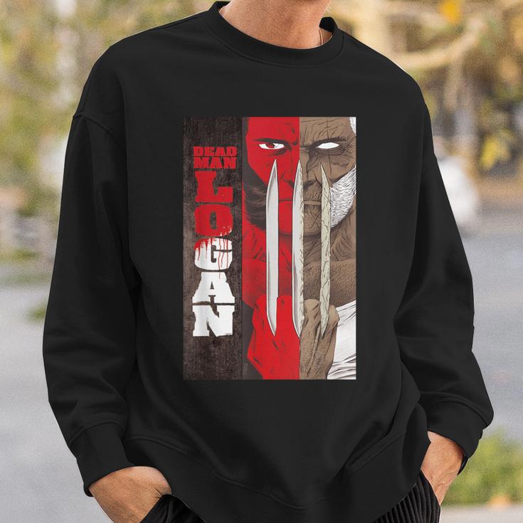 Marvel Dead Man Logan Comic Book Cover Sweatshirt Gifts for Him Marvel Dead Man Logan Comic Book Cover Sweatshirt Gifts for Him