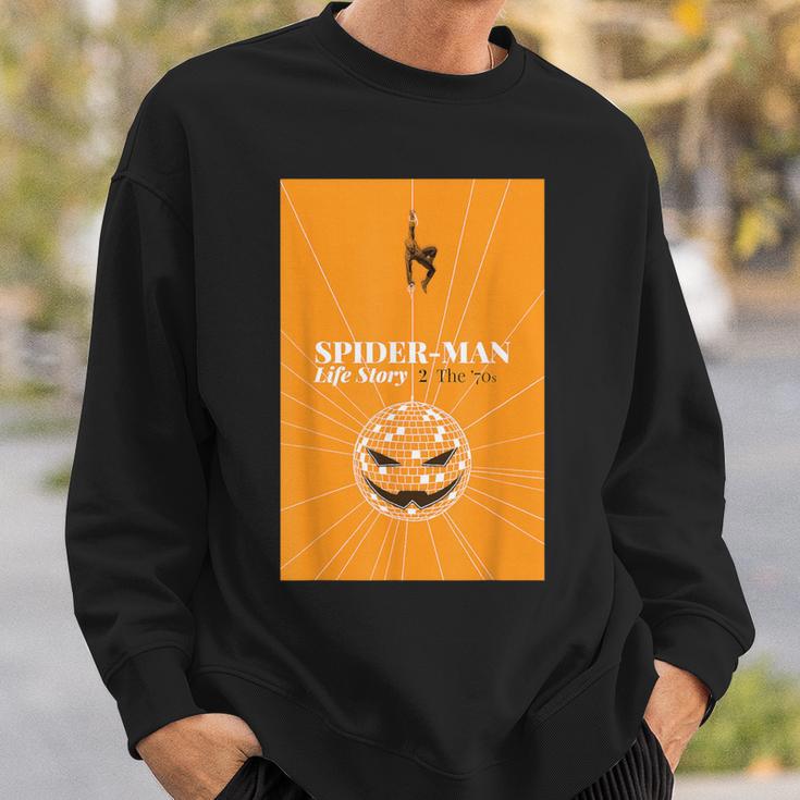 Marvel Spider-Man Life Story The 70's Comic Book Cover Sweatshirt Gifts for Him