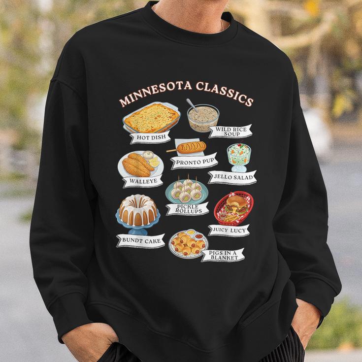Minnesota Food Classic Cookbook Eats Minneapolis St Paul MN Sweatshirt Gifts for Him