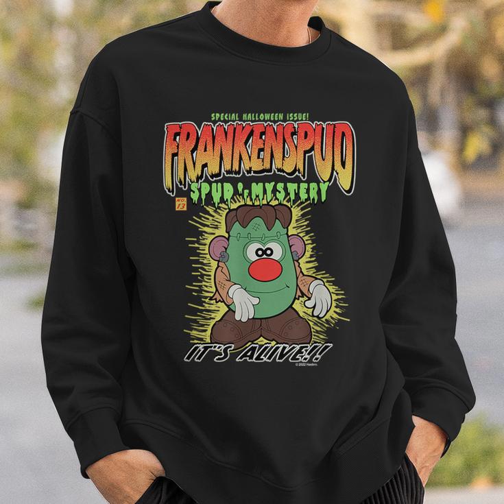 Mr Potato Head Halloween Frankenspud Retro Comic Book Cover Sweatshirt Gifts for Him Mr Potato Head Halloween Frankenspud Retro Comic Book Cover Sweatshirt Gifts for Him