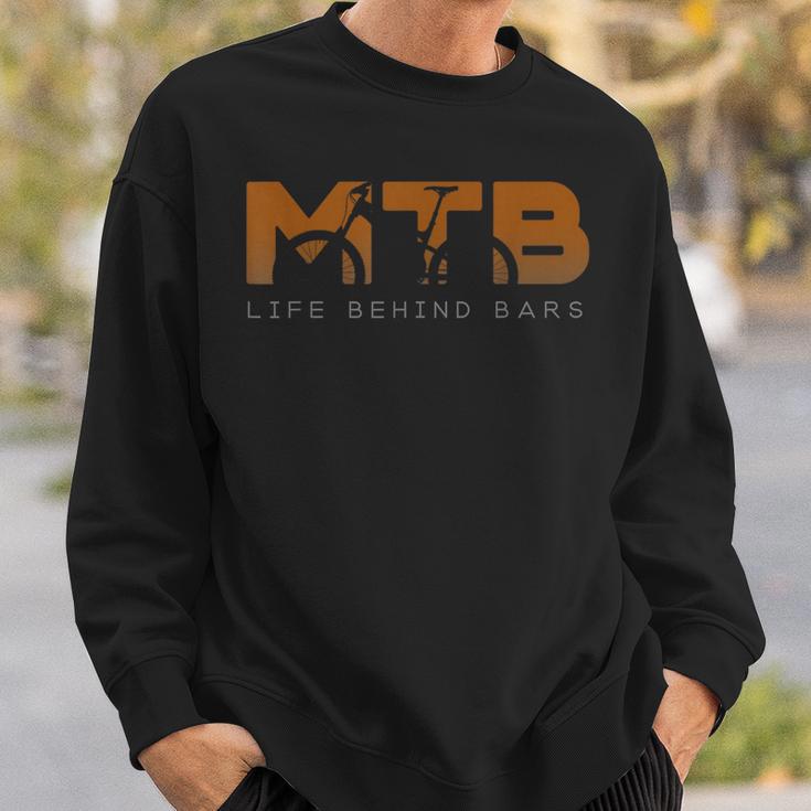Mtb Life Behind Barsマウンテンバイクシャツ ヴィンテージmtbシャツ スウェットシャツ 彼への贈り物