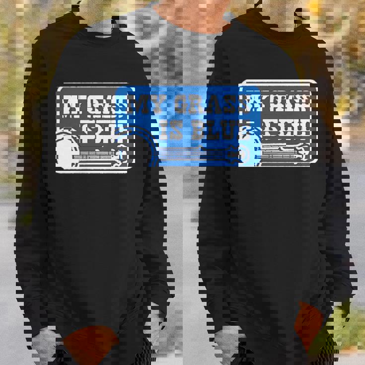 My Grass Is Blueintage Bluegrass スウェットシャツ 彼への贈り物