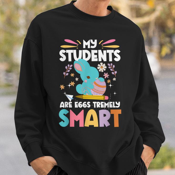 Mytudents Are Eggs Tremelymart イースターの日の先生 スウェットシャツ 彼への贈り物