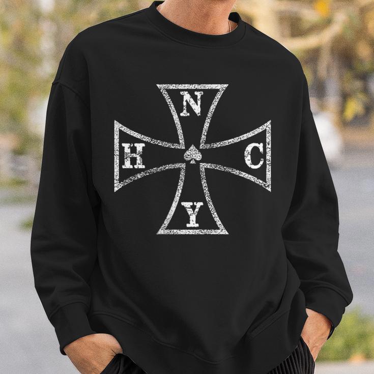 New York Hardcore Nyhc Iron Cross Iron Cross Wwhc スウェットシャツ 彼への贈り物