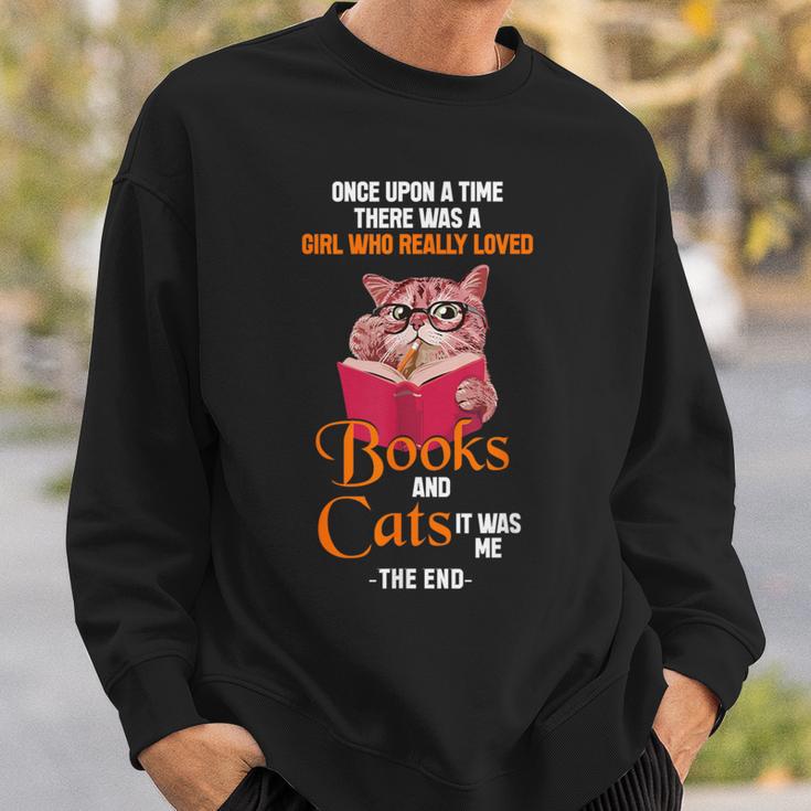 Once Upon a Time There Was a Girl Who Really Loved Books And Sweatshirt Gifts for Him Once Upon a Time There Was a Girl Who Really Loved Books And Sweatshirt Gifts for Him