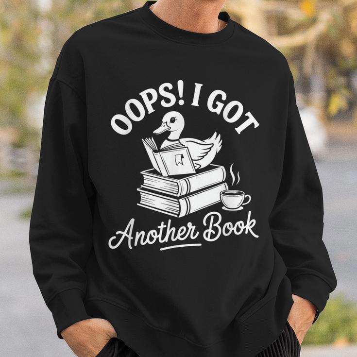 Oops I Got Another Book Goose Goose Reader Sweatshirt Gifts for Him