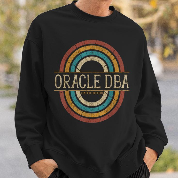 Oracle Dba ヴィンテージ レトロ スウェットシャツ 彼への贈り物