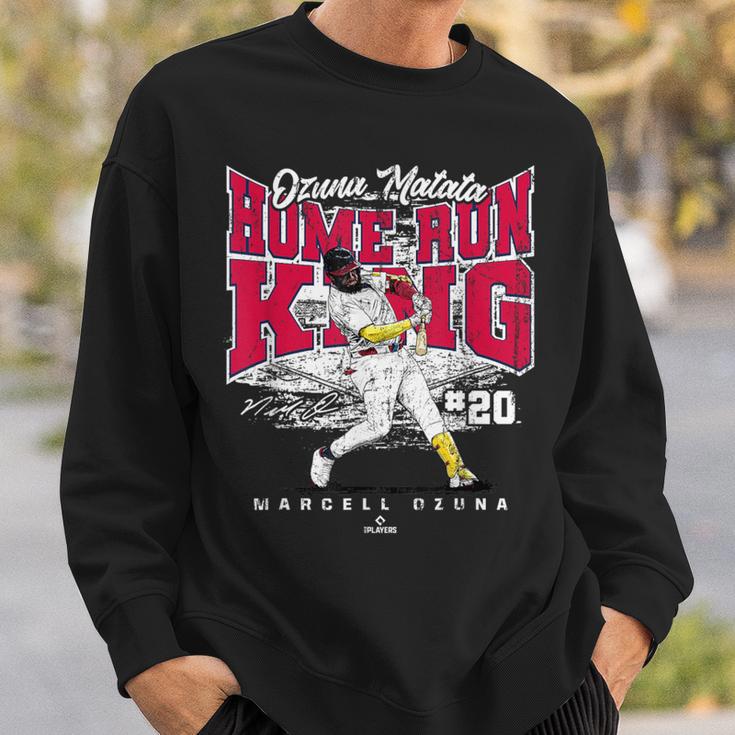 Ozuna Matata Home Run King Marcell Ozuna Atlanta Mlbpa スウェットシャツ 彼への贈り物