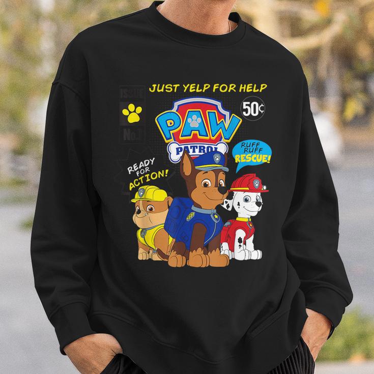 Paw Patrol Comic Book Strip Sweatshirt Gifts for Him