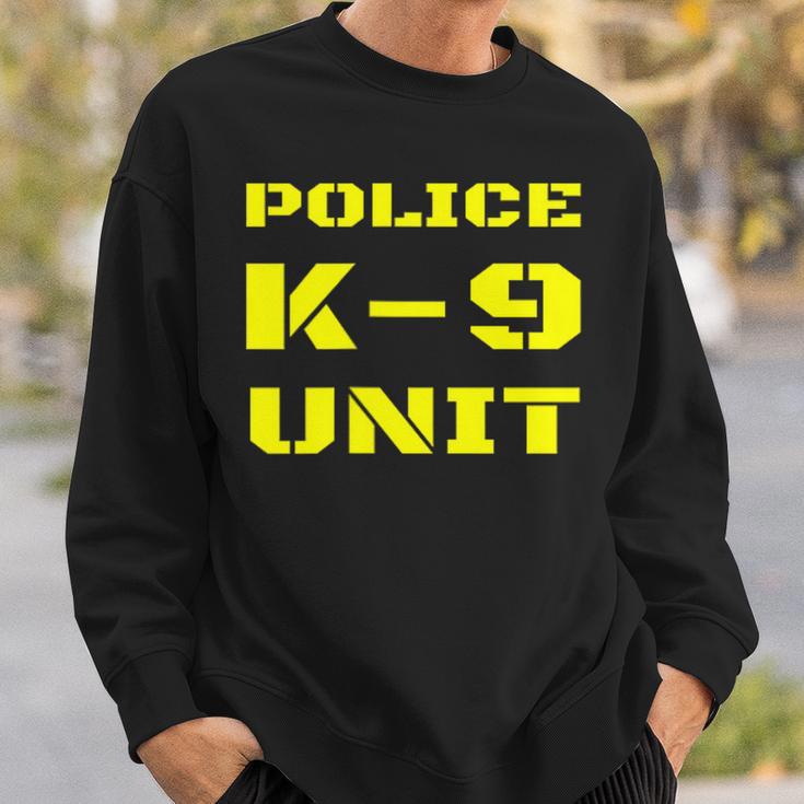 Police K-9ユニット ドッグハンドラー オンデューティー K9 チームオフィサー タクティカル スウェットシャツ 彼への贈り物