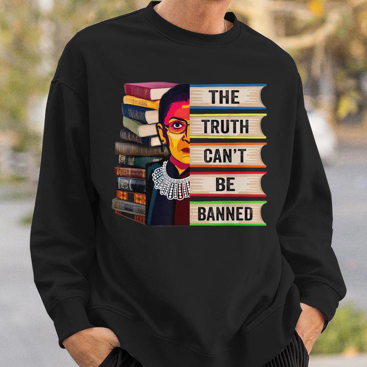 RBG Book Feminist Read Banned Books Girl Bookworm Reading Sweatshirt Gifts for Him