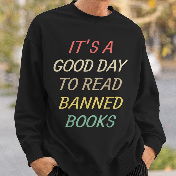 I Read Banned Books Week Read Banned Books Sweatshirt Gifts for Him