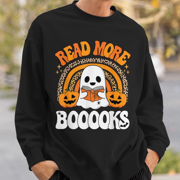 Read More Books Booooks Ghost Pumpkin Cute Teacher Halloween Sweatshirt Gifts for Him Read More Books Booooks Ghost Pumpkin Cute Teacher Halloween Sweatshirt Gifts for Him