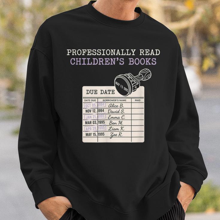 Still Read Childrens Books Librarian Teacher Reader Sweatshirt Gifts for Him
