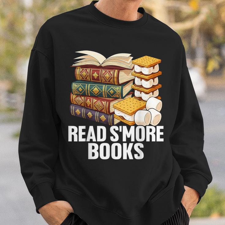 Read S'More Books Camping Themed Literacy Night Sweatshirt Gifts for Him