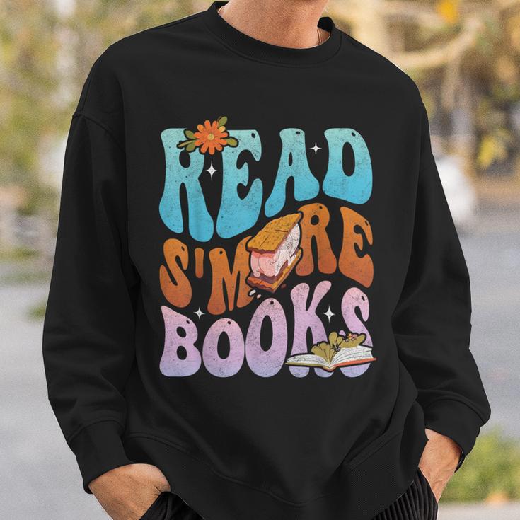 Read S'More Books Cute Campfire For Book Love Sweatshirt Gifts for Him