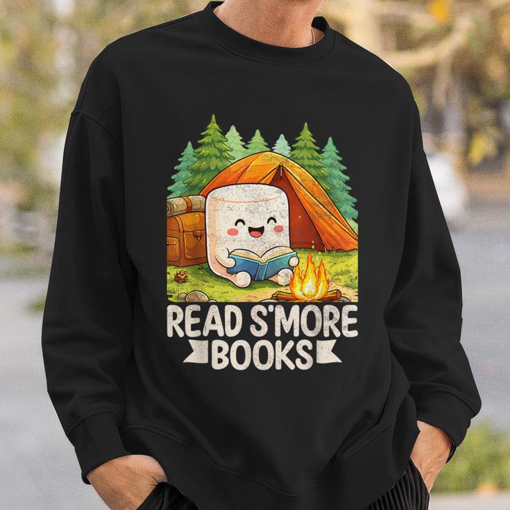 Read S'More Books Pun Camping Nature Lover Sweatshirt Gifts for Him Read S'More Books Pun Camping Nature Lover Sweatshirt Gifts for Him