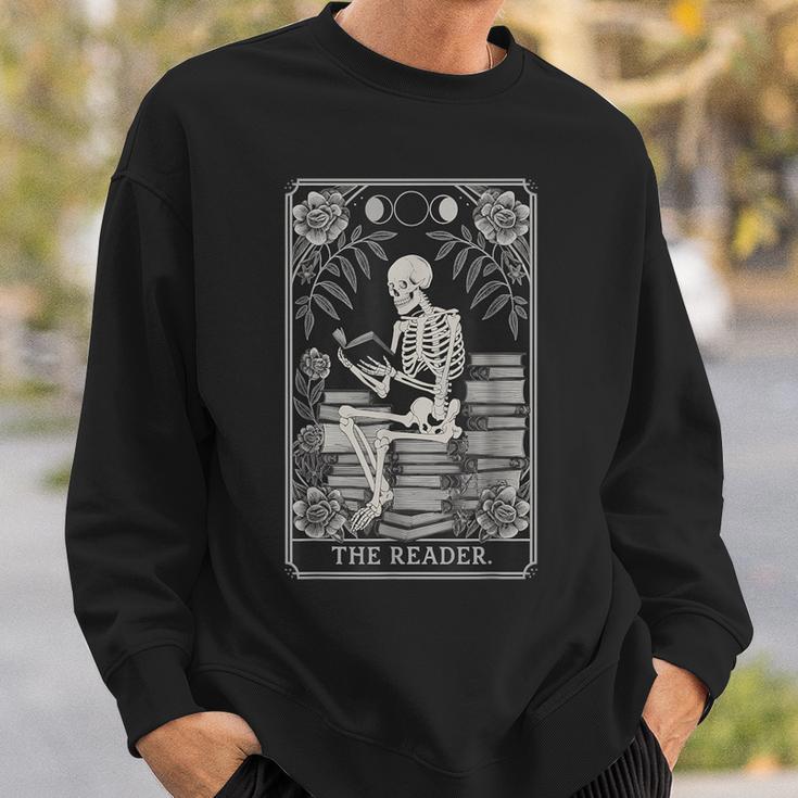 The Reader – Gothic Book Lover Dark Academia Sweatshirt Gifts for Him