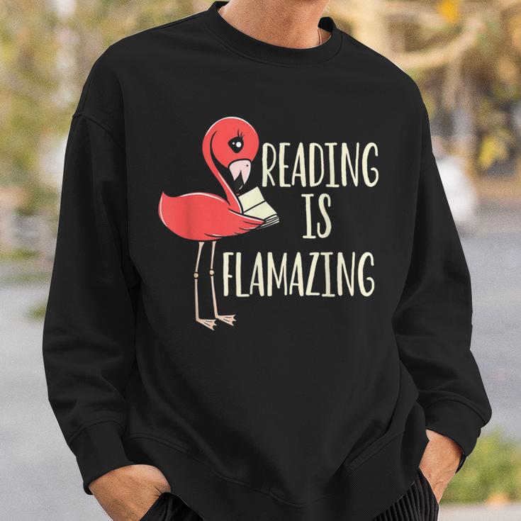 Reading Is Flamazing Reading Lover Book Nerd Bookworm Sweatshirt Gifts for Him Reading Is Flamazing Reading Lover Book Nerd Bookworm Sweatshirt Gifts for Him