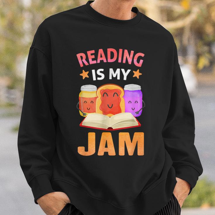 Reading Is My Jam I Love To Read Books Sweatshirt Gifts for Him