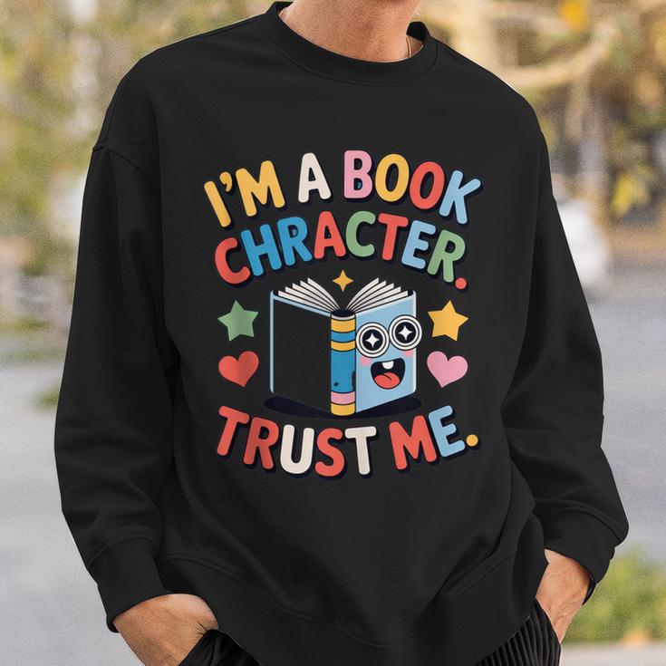 Reading Outfit I’m a Book Character For Teachers And Sweatshirt Gifts for Him Reading Outfit I’m a Book Character For Teachers And Sweatshirt Gifts for Him