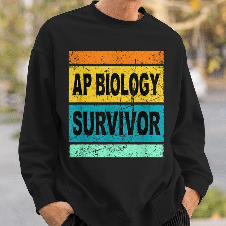 Retro AP Biology Shirt AP Biology Survivor Prep Book Study Sweatshirt Gifts for Him