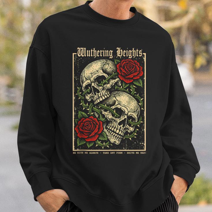Retro Wuthering Heights Gothic Book Lover Classic Literature Sweatshirt Gifts for Him Retro Wuthering Heights Gothic Book Lover Classic Literature Sweatshirt Gifts for Him