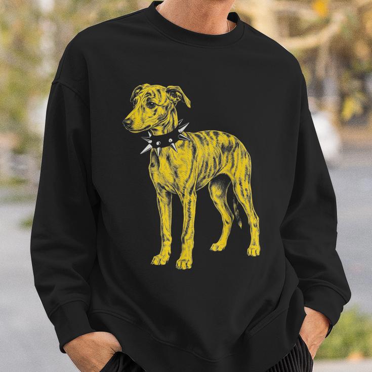Rocker Greyhound パンクメタルロックンロールミュージックドッグ スウェットシャツ 彼への贈り物