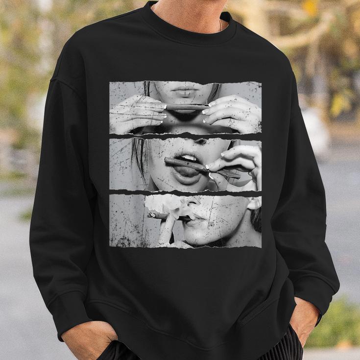 Roll It Lick Itmoke It マリファナポットウィードメンズtシャツ スウェットシャツ 彼への贈り物