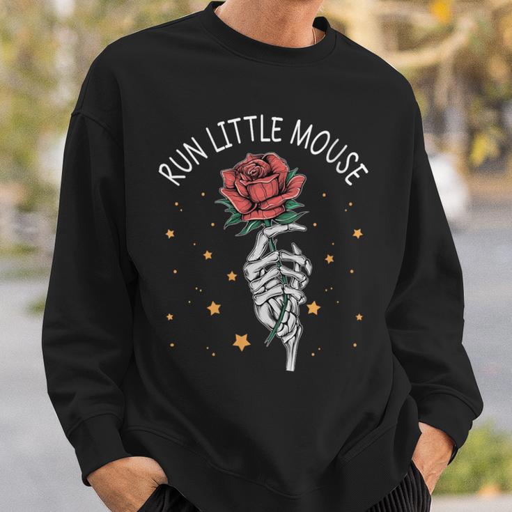 Run Little Mouse Book Lover Smut Reader Sweatshirt Gifts for Him