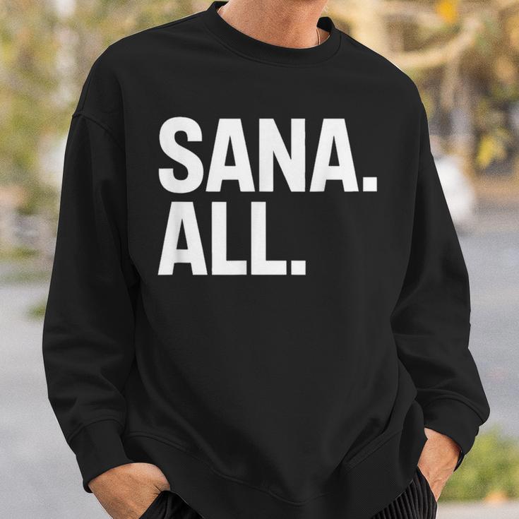 Sana All Filipinolang Phrase Pinoy Meme レディース メンズ スウェットシャツ 彼への贈り物