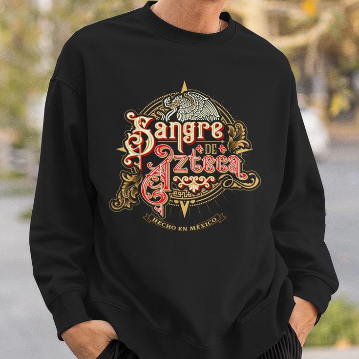 Sangre Azteca Mexican Pride Mexico Badass Mexicans Latinx スウェットシャツ 彼への贈り物