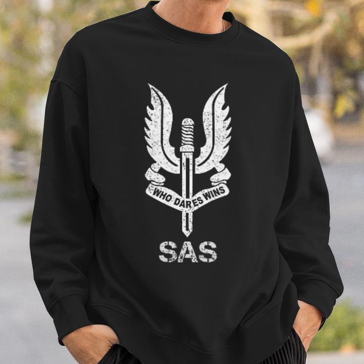 Sas 特殊部隊 スナイパー退役軍人 ビンテージフラッグ 7月4日 スウェットシャツ 彼への贈り物