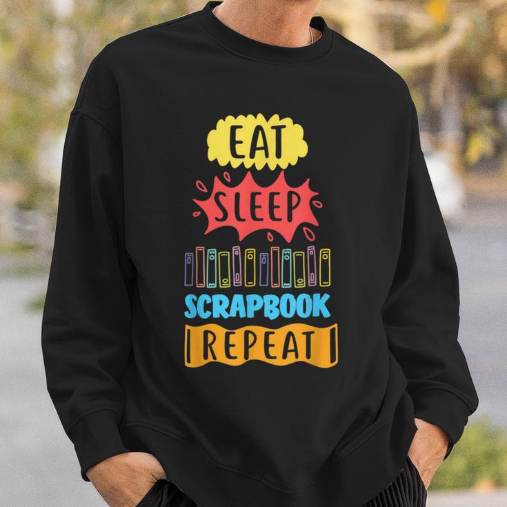 Scrapbooking Humor Crafty Scrap Book Lover Sweatshirt Gifts for Him