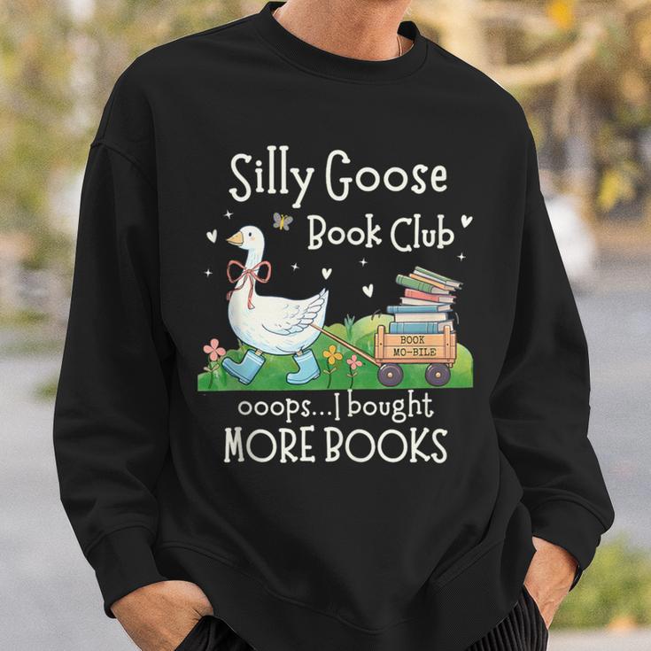 Silly Goose Book Club Sweatshirt Gifts for Him