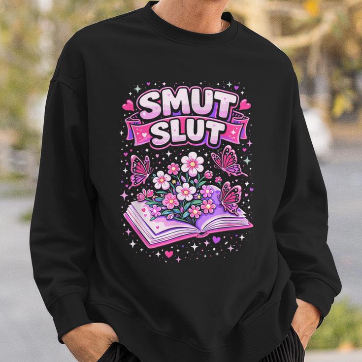 Smut Slut Book Clubs Provocative Literature Reader Sweatshirt Gifts for Him