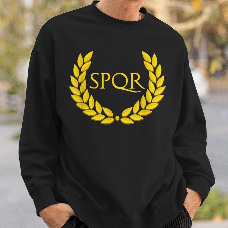 Spqrパープルローマ帝国 スウェットシャツ 彼への贈り物