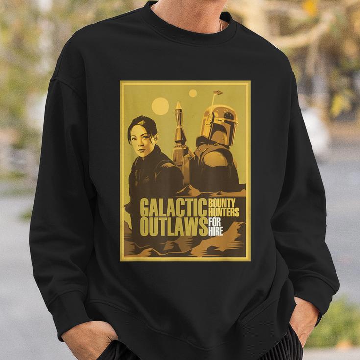 Star Wars The Book Of Boba Fett Fennec Outlaws Poster Sweatshirt Gifts for Him