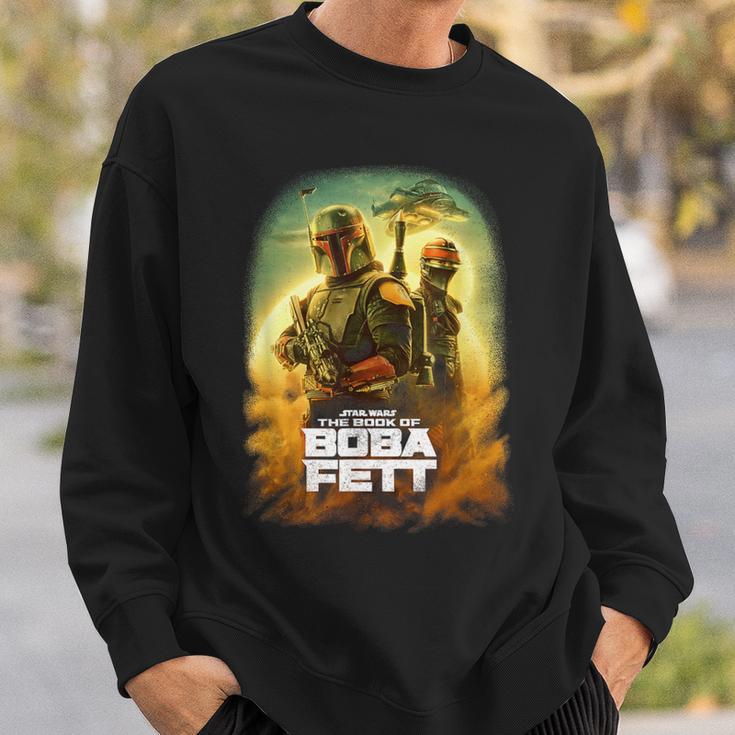 Star Wars The Book Of Boba Fett Group Shot Desert Poster Sweatshirt Gifts for Him Star Wars The Book Of Boba Fett Group Shot Desert Poster Sweatshirt Gifts for Him