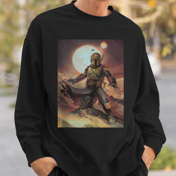 Star Wars The Book Of Boba Fett Portrait Sweatshirt Gifts for Him