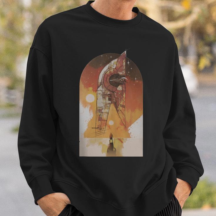 Star Wars The Book Of Boba Fett Ship Tatooine Sweatshirt Gifts for Him