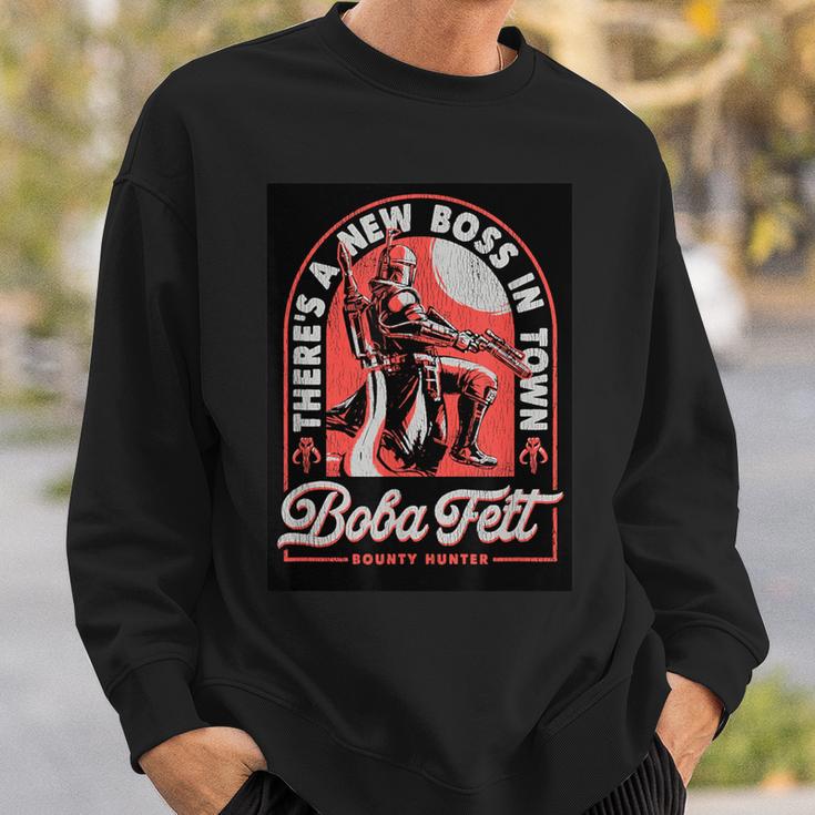 Star Wars The Book Of Boba Fett Vintage Poster V-3 Sweatshirt Gifts for Him Star Wars The Book Of Boba Fett Vintage Poster V-3 Sweatshirt Gifts for Him