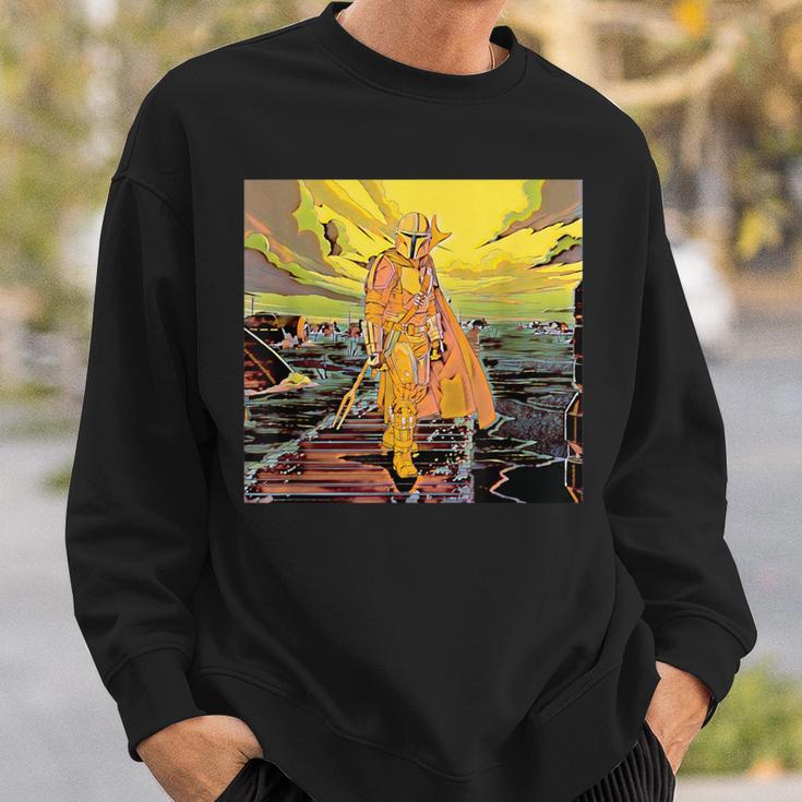 Star Wars The Mandalorian Din Djarin Comic Book Sweatshirt Gifts for Him