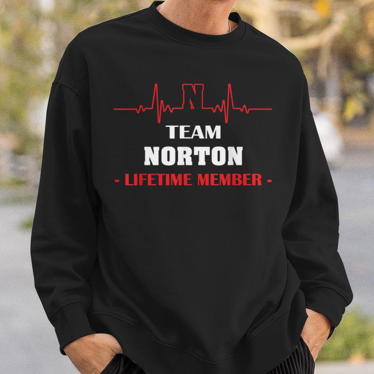 Team Norton Lifetime Memember Blood Fully Family スウェットシャツ 彼への贈り物